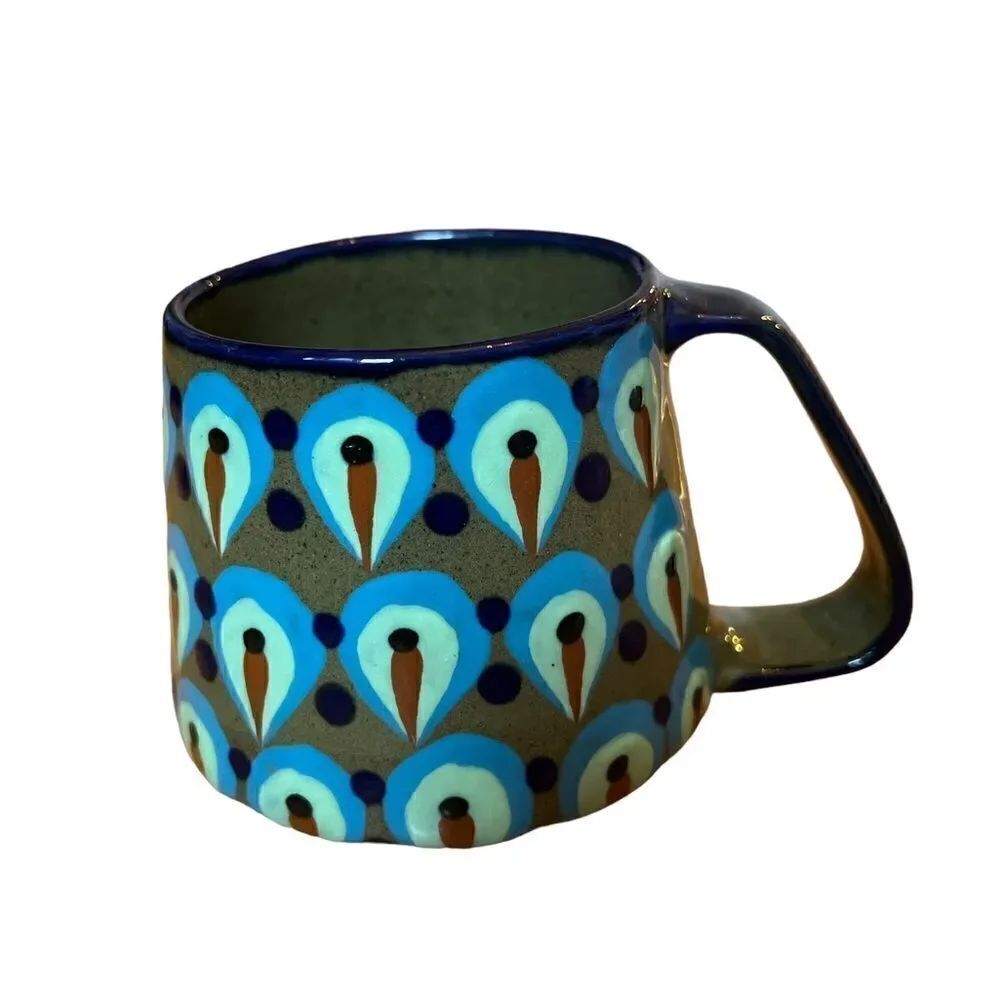 San Antonio Palopo Ceramic Beer Mug